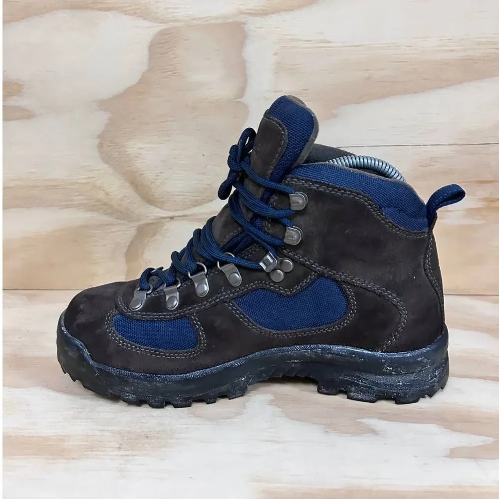 L.L. Bean - Gore-Tex Lace Up - Boots - Black/Blue - Women's - 7.5